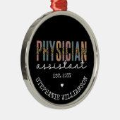 Ärzteassistent Ärzteassoziation PA Ornament Aus Metall (Rechts)