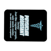 Ärzteassistent Definition PA Medizinstudenten Magnet (Horizontal)