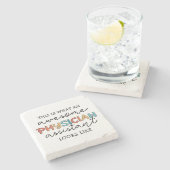 Ärzteassistent Funny Phantastisch PA Geschenke Steinuntersetzer (Seitenansicht)