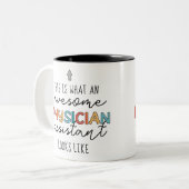 Ärzteassistent Funny Phantastisch PA Geschenke Zweifarbige Tasse (Vorderseite Links)