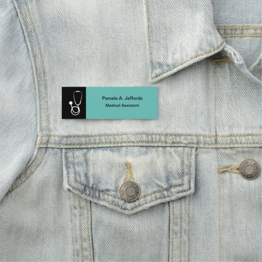 Ärzteassistent Namensschild (Beispiel)