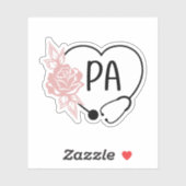 Ärzteassoziation Ärzteassistenzschule PA Aufkleber (Blatt)