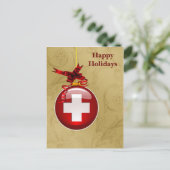Ärzteberuf Rote Kreuzung Karte (Stehend Vorderseite)