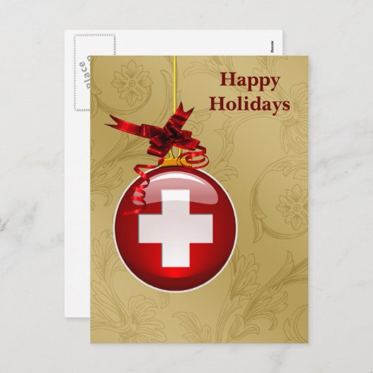 Ärzteberuf Rote Kreuzung Karte (Vorne/Hinten)