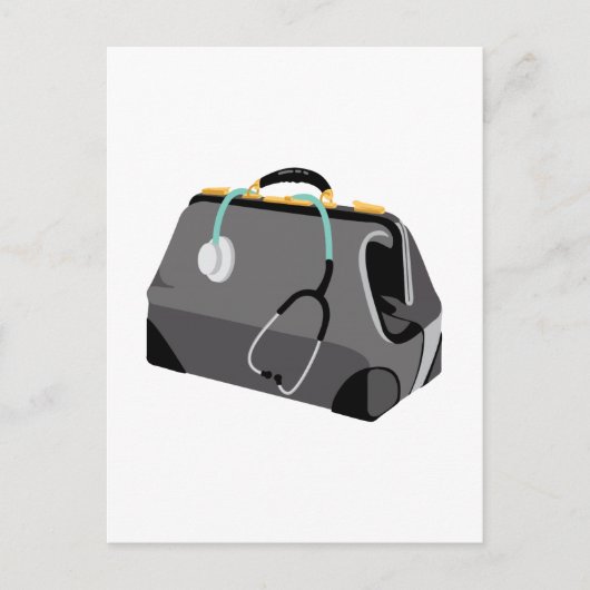 Ärztebeutel Postkarte (Vorderseite)