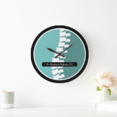 Ärztebüro für Chiropraktiker Warte Zimmeruhren Große Wanduhr (Zuhause)