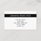 Ärztebüro - Ihre nächste Erinnerung Terminkarte (Rückseite)