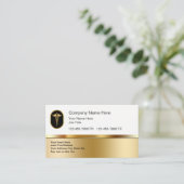 Ärztegewerbe Visitenkarte (Stehend Vorderseite)