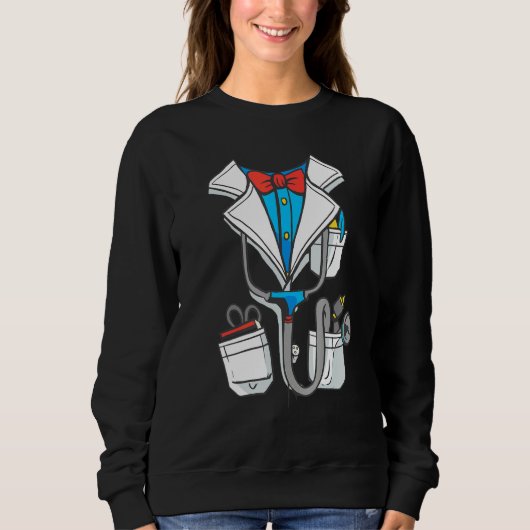 Ärzteschüler Kostüm Ultimate Uniform Party Wome Sweatshirt (Vorderseite)