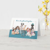 Ärztetag von Gruppe Funny Dogs Karte (Gelbe Blume)