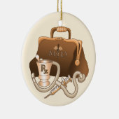 Ärztetasche Keramikornament (Rechts)