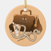 Ärztetasche Keramikornament (Vorne)
