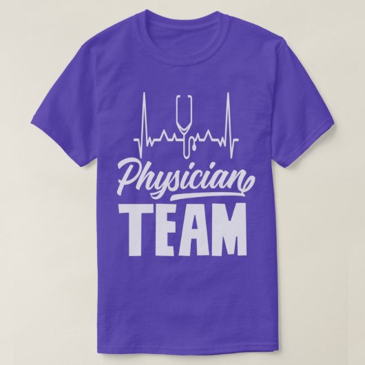 Ärzteteam Doktorand MD 1 T-Shirt (Design vorne)