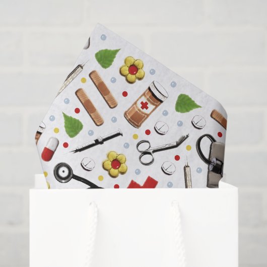 Arztgeschenk Seidenpapier (Geschenktüte)