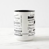 Ärztin Assistant-Word Cloud/Black Tasse (Zentrum)