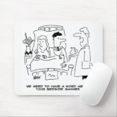 Ärztin Bettwäscherin nicht ganz richtig Mousepad (Mit Mouse)