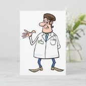 Ärztin Einladung (Stehend Vorderseite)