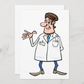 Ärztin Einladung (Vorne/Hinten)