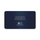 Ärztin für Fußpflege Navy Blue