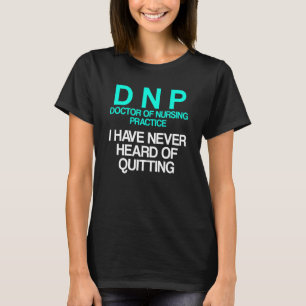 Ärztin für Krankenpflege, die die Nurse verlassen T-Shirt