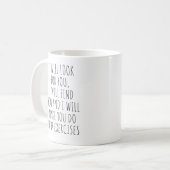 Ärztin für lustige Physiotherapie Geburtstag Kaffeetasse (Vorderseite Links)