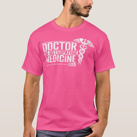 Ärztin für Osteopathie T-Shirt (Vorderseite)