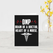 Ärztin für Pflegepraxis Gehirn Rn Nurse Da1 Karte (Gelbe Blume)