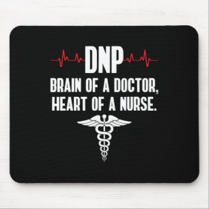 Ärztin für Pflegepraxis Gehirn Rn Nurse Da1 Mousepad