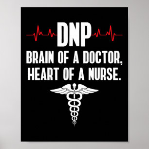 Ärztin für Pflegepraxis Gehirn Rn Nurse Da1 Poster