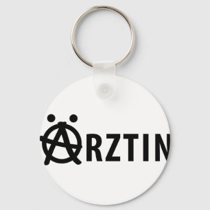 Ärztin Ikone Schlüsselanhänger