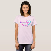 Ärztin in rosa T-Shirt (Vorne ganz)