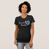 Ärztin in Schwarz I T-Shirt (Vorne ganz)