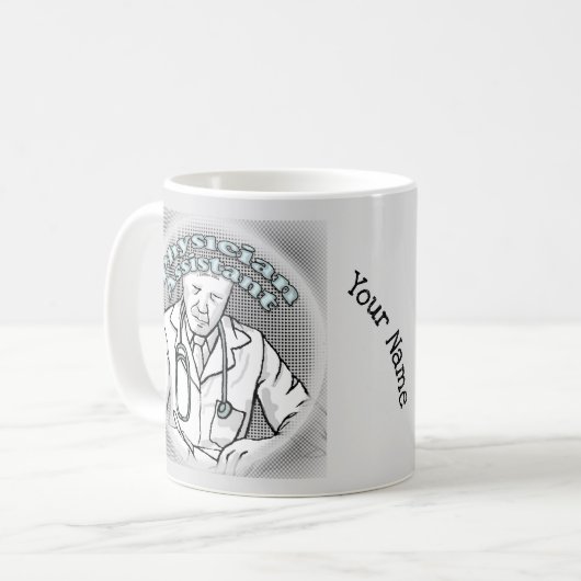Ärztin Kaffeetasse (Vorderseite Links)