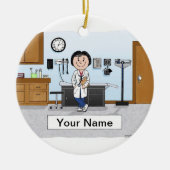 Ärztin Keramikornament (Vorne)