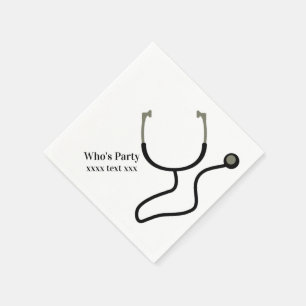 Ärztin, Krankenpflege, Medizin Serviette