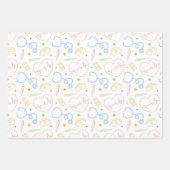 Ärztin Krankenpflegerkrankheit Geschenkpapier Set (Vorderseite 2)