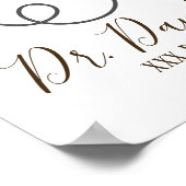 Ärztin, Krankenschwester, Krankenhaus Poster (Ecke)