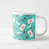 Ärztin / Krankenschwester / Medizin Jumbo-Tasse (Rechts)