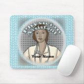 Ärztin Mousepad (Mit Mouse)