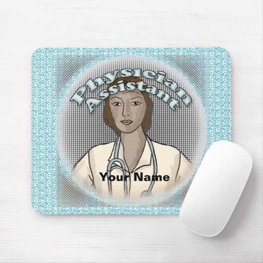 Ärztin Mousepad (Mit Mouse)