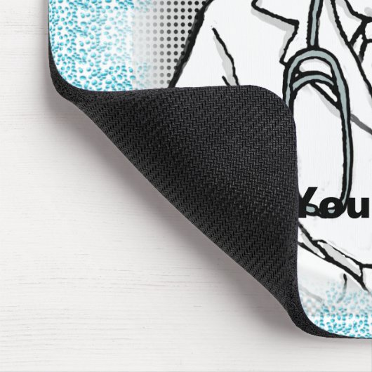 Ärztin Mousepad (Ecke)