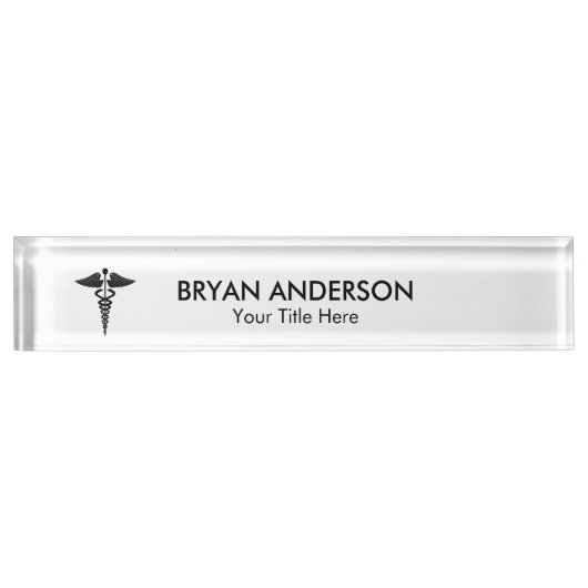 Ärztin Namensplakette (Vorderseite)