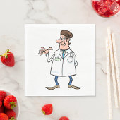 Ärztin Napkins Serviette