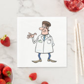 Ärztin Napkins Serviette (Beispiel)