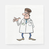 Ärztin Napkins Serviette (Vorderseite)