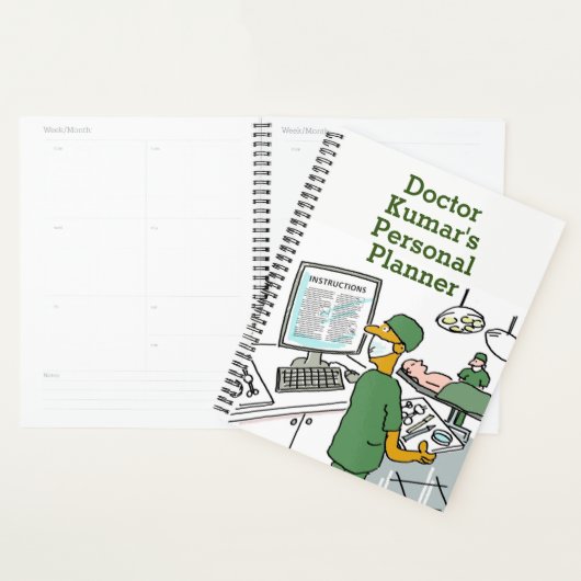 Ärztin oder Chirurgin Planer (Anzeige)