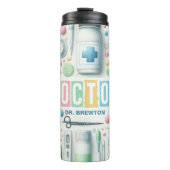 Ärztin Personalisiert Thermosbecher (Vorderseite)