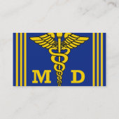 Ärztin Visitenkarte (Rückseite)