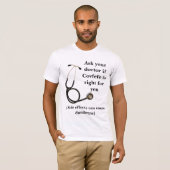 Ärztin, wenn Covfefe für Sie das Richtige für Trum T-Shirt (Vorne ganz)