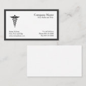 Arztkarte Visitenkarte (Vorne/Hinten)